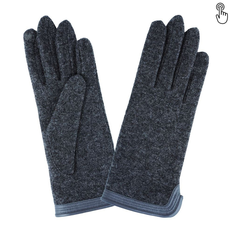 Gants 80% laine 20% nylon-Tactile-31166NF Gants Glove Story Gris TU 