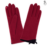 Gants 80% laine 20% nylon-Tactile-31167NF Gants Glove Story Bordeaux TU 