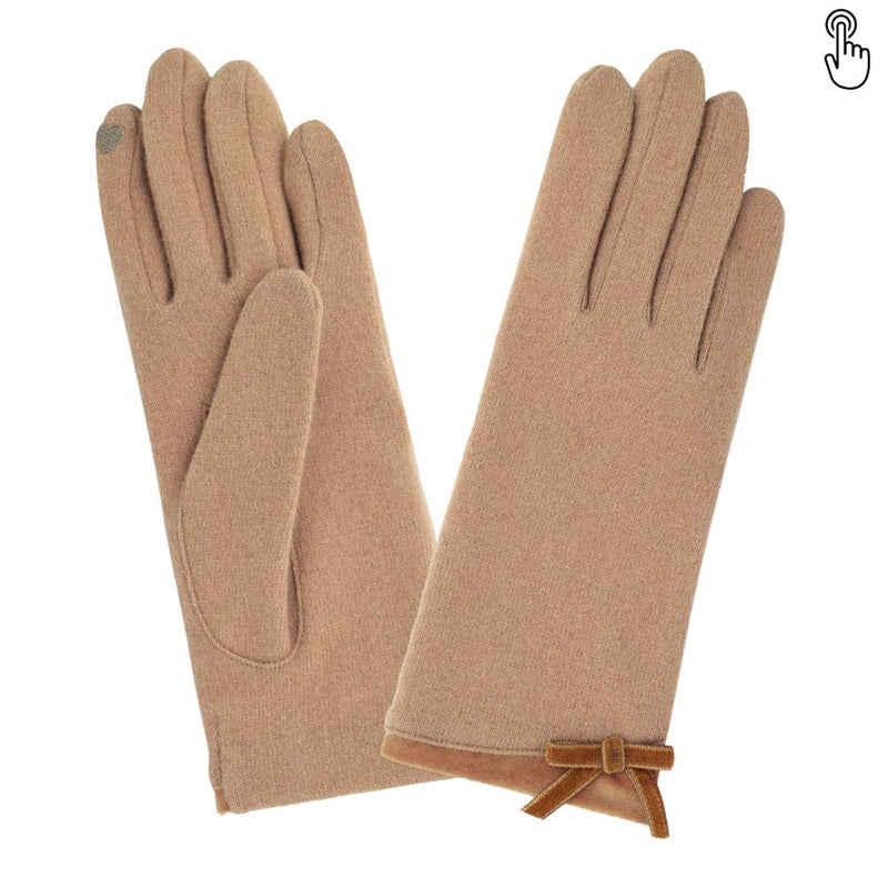 Gants 80% laine 20% nylon-Tactile-31167NF Gants Glove Story Camel TU 