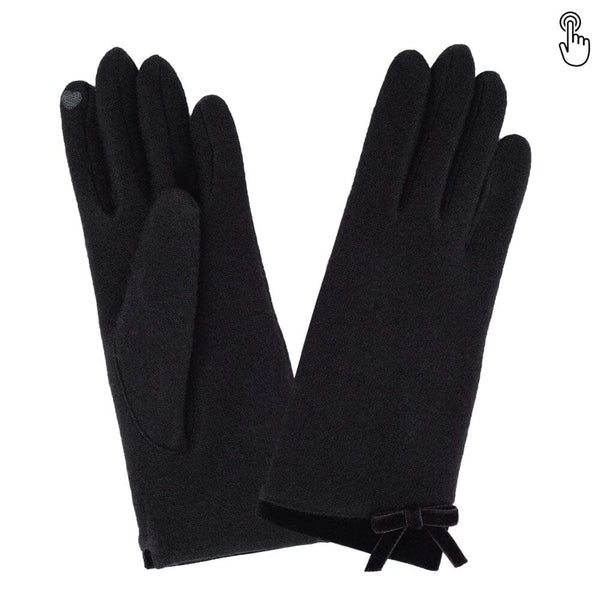 Gants 80% laine 20% nylon-Tactile-31167NF Gants Glove Story Noir TU 