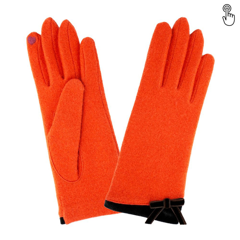 Gants 80% laine 20% nylon-Tactile-31167NF Gants Glove Story Orange TU 