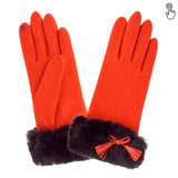 Gants 80% laine 20% nylon-Tactile-31168NF Gants Glove Story Orange TU 