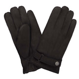 Gants cuir agneau-100% cachemire-cerf-22085CA Gant Glove Story Brun 8 
