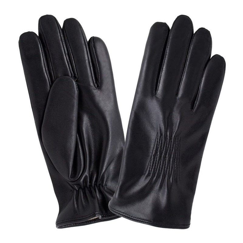 Gants cuir agneau-100% laine-22112TR Gants Glove Story Noir 7.5 