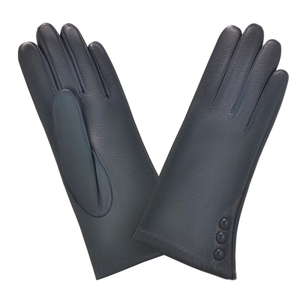 Gants cuir agneau-100% polyester (microfibre)-20856MI Gloves & Mittens Glove Story deep blue 6.5 