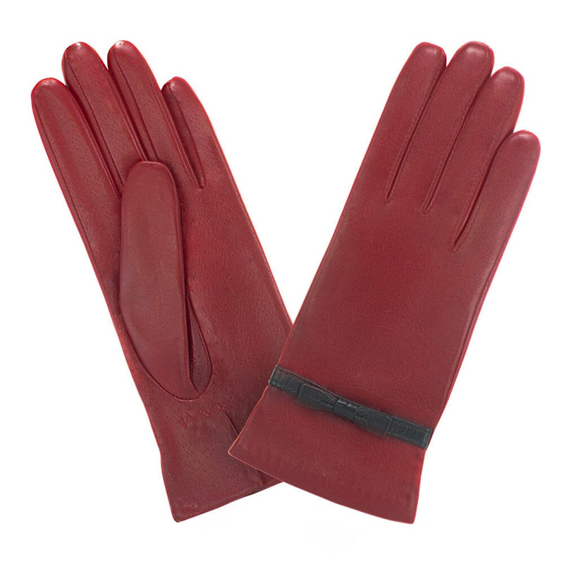 Gants cuir agneau-100% polyester (microfibre)-52595MI Gant Glove Story Rouge/Noir 6.5 
