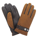 Gants cuir agneau-100% polyester (polaire)-22092PO Gant Glove Story Brun/Cork 7.5 