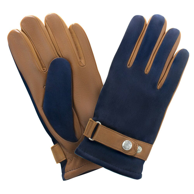 Gants cuir agneau-100% polyester (polaire)-22092PO Gant Glove Story Cork/Deep Blue 7.5 