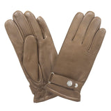 Gants cuir agneau-100% polyester (polaire)-72012PO Gant Glove Story Tan S 