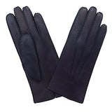 Gants cuir agneau-100% soie-21093SN Gant Glove Story Deep Blue 6.5 