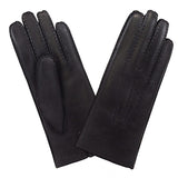 Gants cuir agneau-100% soie-21093SN Gant Glove Story Noir 6.5 