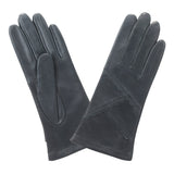 Gants cuir agneau-100% soie-21480SN Gant Glove Story Noir 6.5 