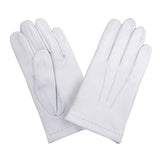 Gants cuir agneau-100% soie-22027SN Gant Glove Story Blanc 7 