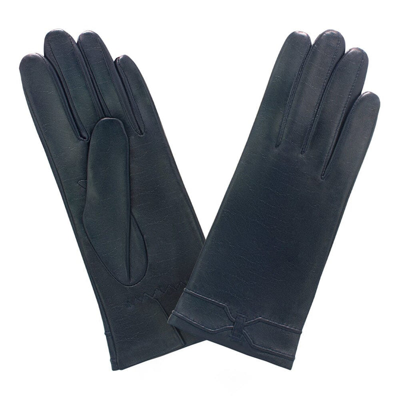 Gants cuir agneau-100% soie-61034SN Gant Glove Story Deep Blue 6.5 