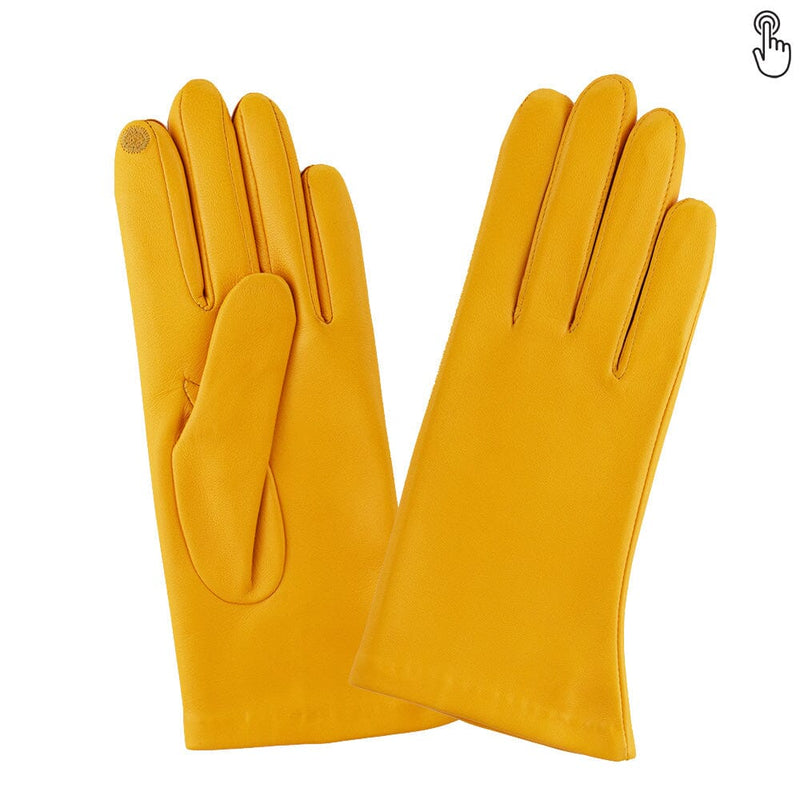 Gloves Apex - Gants en cuir pour femme - Cuir de mouton 100% de haute  qualité - Cognac