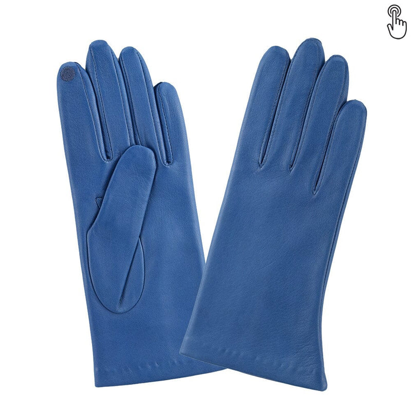 Allbestop Gants Chauds Gants Sans Doigts Femme Cuir,Sous Gants Soie