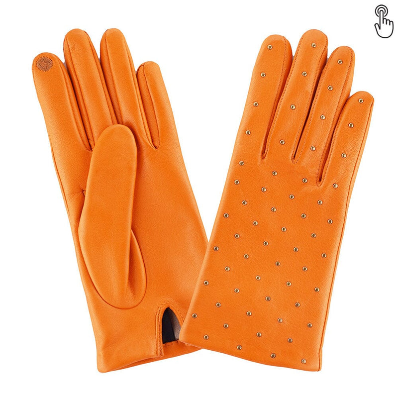 Gants cuir agneau-100% soie-Tactile-21508SN Gant Glove Story Tulipe 6.5 