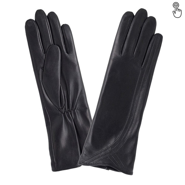 Gants cuir agneau-100% soie-Tactile-21573SN Gants Glove Story Noir 6.5 