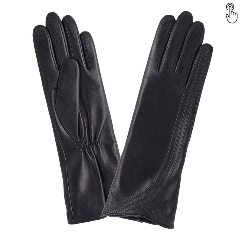 Gants cuir agneau-100% soie-Tactile-21573SN Gants Glove Story Noir 6.5 