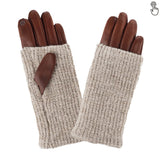 Gants cuir agneau-100% soie-Tactile-21576SN Gants Glove Story Cork 6.5 