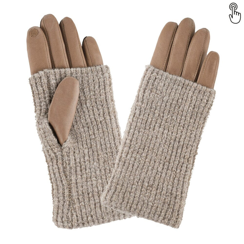 Gants cuir agneau-100% soie-Tactile-21576SN Gants Glove Story Stone 6.5 