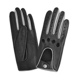 Gants cuir agneau-non doublé-conduite-21090NF Gant Glove Story Noir/Metal Grey 6.5 