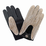 Gants cuir agneau-non doublé-conduite-22103NF Gant Glove Story Noir 8 