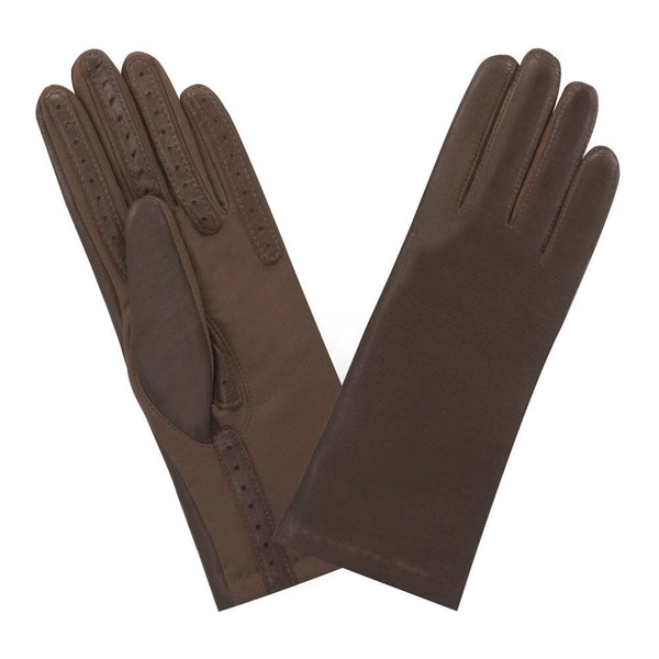 Gants flexicuir-agneau-spandex-100% laine-11047TR Gant Glove Story Choco TU 