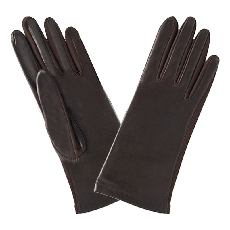 Gants flexicuir-agneau-spandex-100% polyester (microfibre)-11124MI Gloves & Mittens Glove Story CHOCO TU 