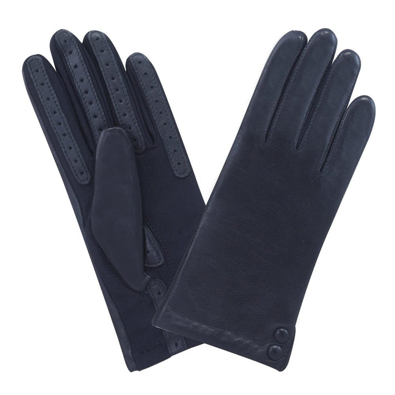 Gants flexicuir-agneau-spandex-100% polyester (microfibre)-11131MI Gant Glove Story Deep Blue TU 