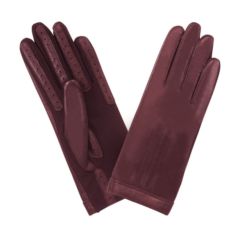 Gants flexicuir-agneau-spandex-100% polyester (microfibre)-11132MI Gant Glove Story Rouge TU 