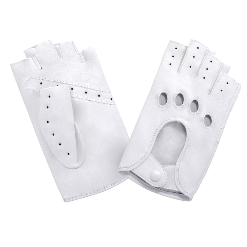 Mitaines cuir agneau-non doublé-conduite-21125NF Gant Glove Story Blanc 6.5 