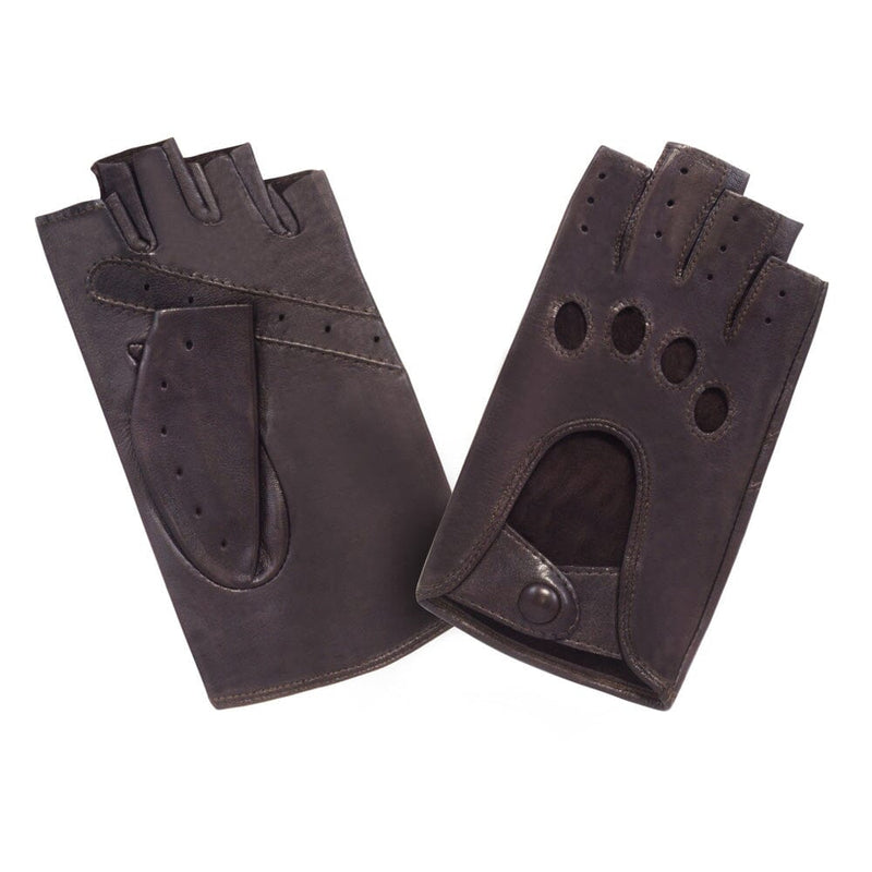 Mitaines cuir agneau-non doublé-conduite-21125NF Gant Glove Story Choco 6.5 