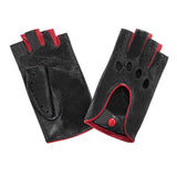 Mitaines cuir agneau-non doublé-conduite-21125NF Gant Glove Story Noir/Rouge 6.5 