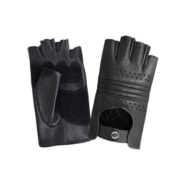Mitaines cuir vélo/e-trottinette femme-60017L Glove Story NOIR S 